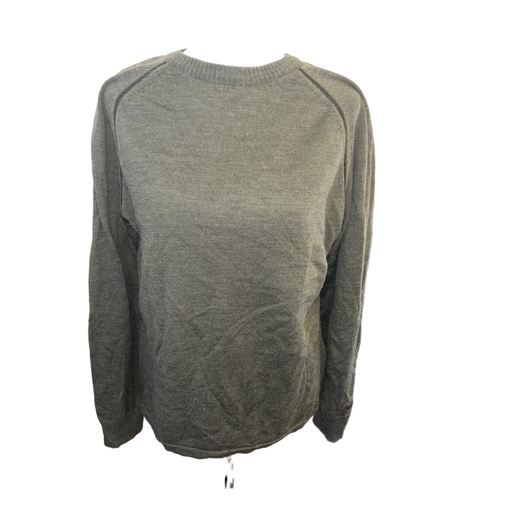 WOOLRICH Green Womens L Sweater 100% Merino Wool